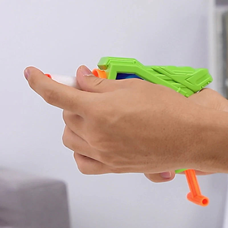 Zestaw strzelniczy – świecąca tarcza z zabawkowym pistoletem