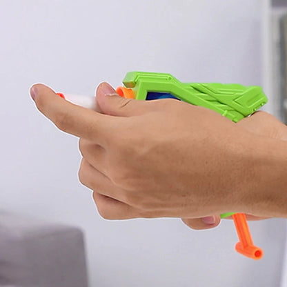 Zestaw strzelniczy – świecąca tarcza z zabawkowym pistoletem