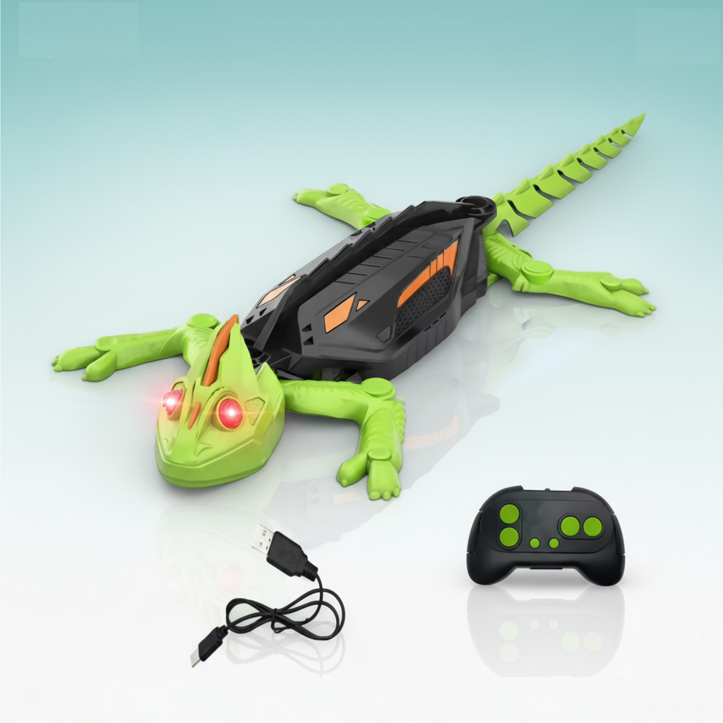 Zdalnie Sterowana Jaszczurka Na Pilota